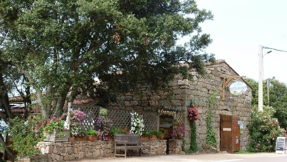 La bergerie d'Acciola à  la table du terroir