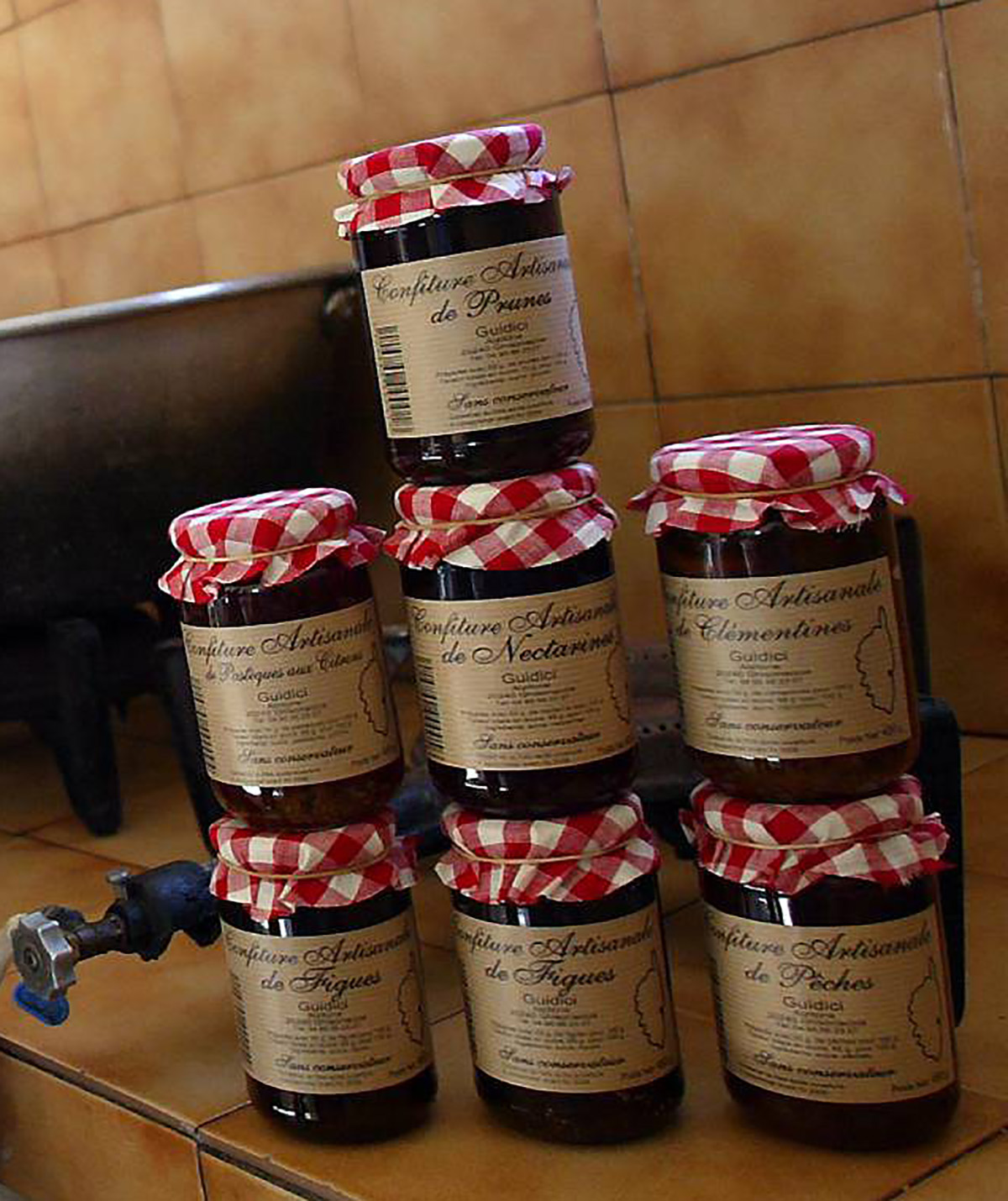 Les seize variétés de confitures de Chantal Guidici