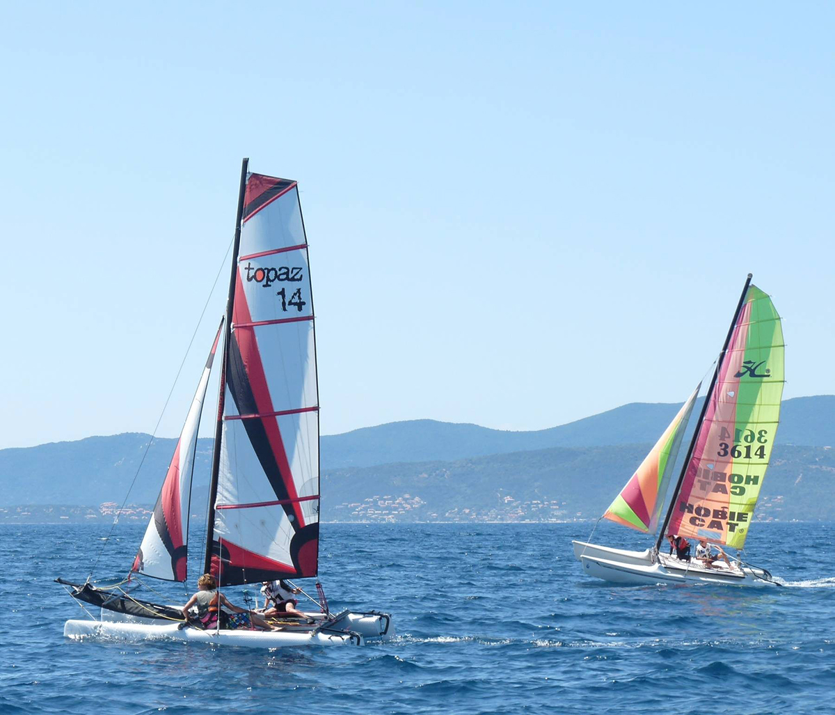Vent dans les voiles à Campomoro