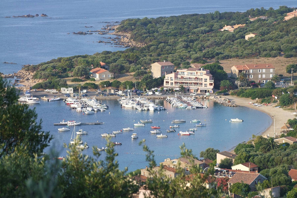 Porto Pollo, un village à part entière