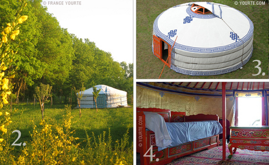 | LA YOURTE OU LE VOYAGE IMMOBILE