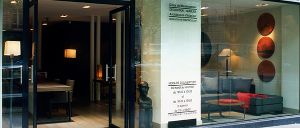 EBONY-INTERIORS, UN VENT DE BELGIQUE SOUFFLE SUR PARIS