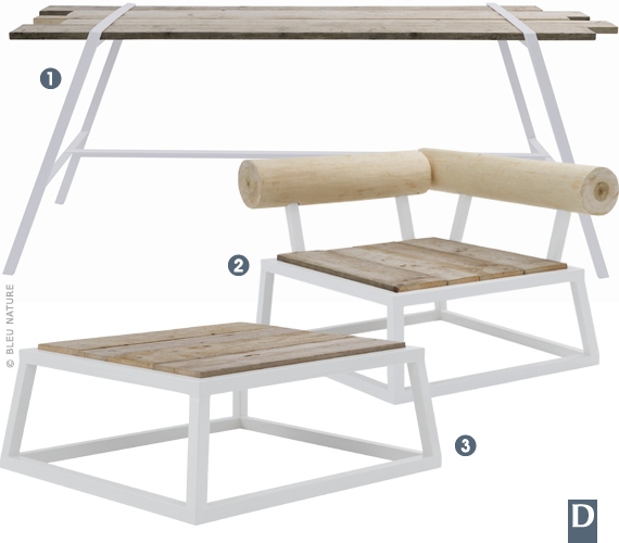 16 TABLES POUR DINERS EN EXTÉRIEUR