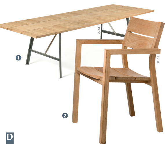 16 TABLES POUR DINERS EN EXTÉRIEUR