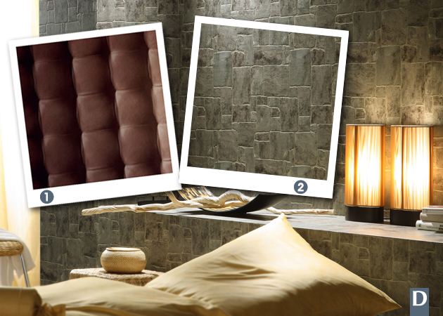 PAPIER PEINT ENTRE MOTIFS ET ILLUSIONS