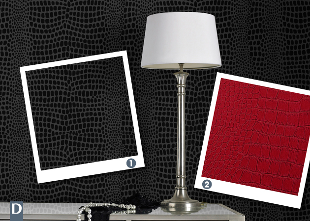 PAPIER PEINT ENTRE MOTIFS ET ILLUSIONS