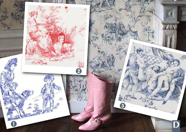 PAPIER PEINT ENTRE MOTIFS ET ILLUSIONS