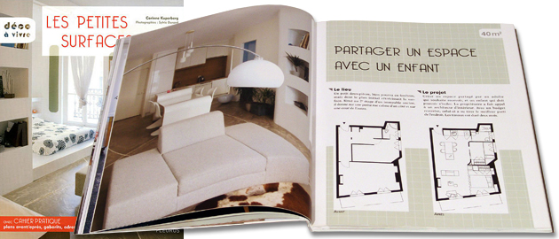 PETITES SURFACES ET GRANDS RANGEMENTS