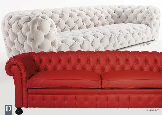 DÉBONAIRE OU DESIGN, LE RETOUR DU CAPITON