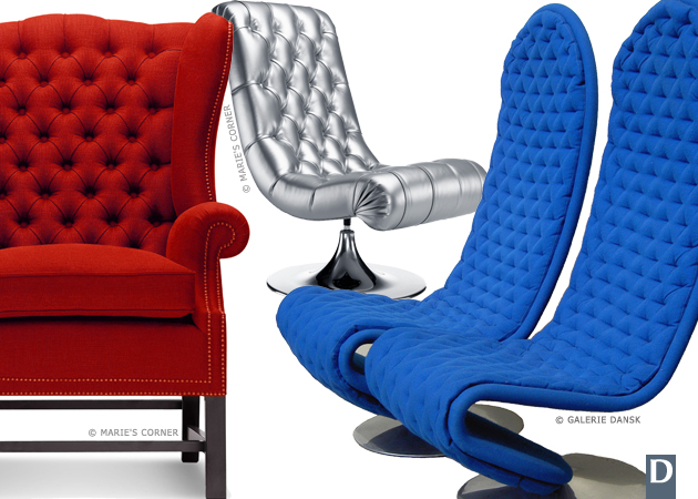 DÉBONAIRE OU DESIGN, LE RETOUR DU CAPITON