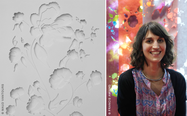 MAUD VANTOURS, POÉSIE DE PAPIER