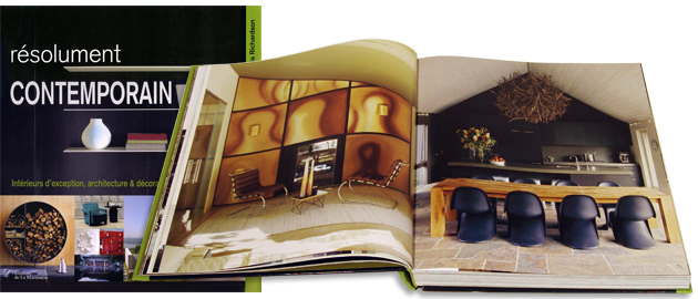 CARACTÈRES D’UN DESIGNER ET D’INTÉRIEURS CONTEMPORAINS
