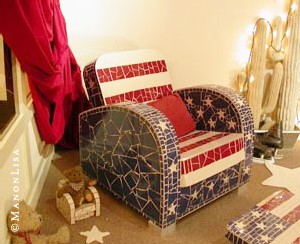 | MANONLISA MET LA MOSAIQUE EN ETAT DE SIEGE