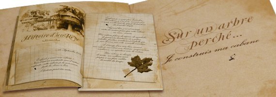 | SUR UN ARBRE PERCHE...