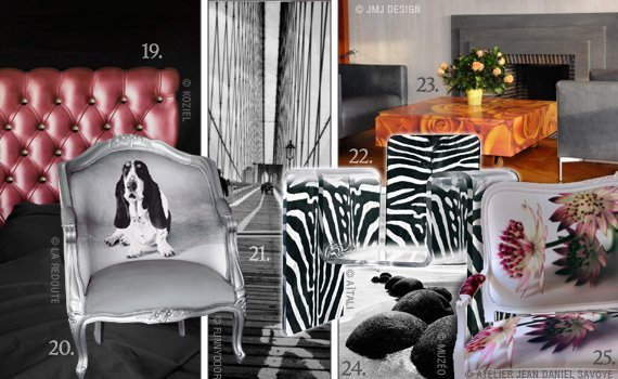 | L’IMAGE DEVIENT MOTIF DE DÉCORATION