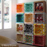 | LES ÉTAGÈRES FONT LE MUR