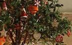 | LES DÉCORATIONS FLEURISSENT AUX ARBRES DE NOËL 