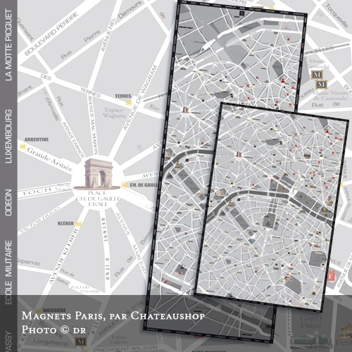 MAGNETS PARIS, PAR CHATEAUSHOP