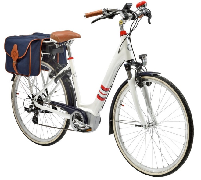 Inès de la Fressange rhabille le Gitane E-salsa Inès de la Fressange rhabille le Gitane E-salsa