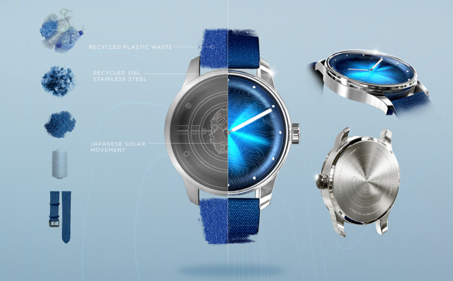 Awake veut réveiller l'horlogerie avec une montre solaire et éco-responsable Awake veut réveiller l'horlogerie avec une montre solaire et éco-responsable