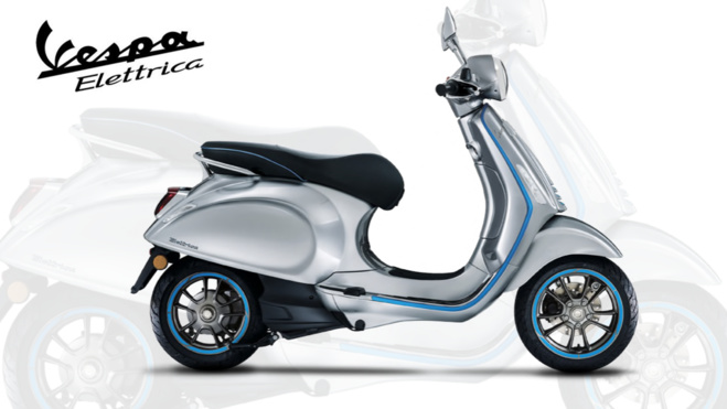 Premier test du scooter electrique Vespa Elettrica Premier test du scooter electrique Vespa Elettrica