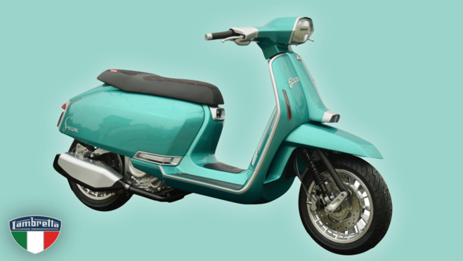 Le scooter Lambretta réscucité en version électrique Le scooter Lambretta réscucité en version électrique