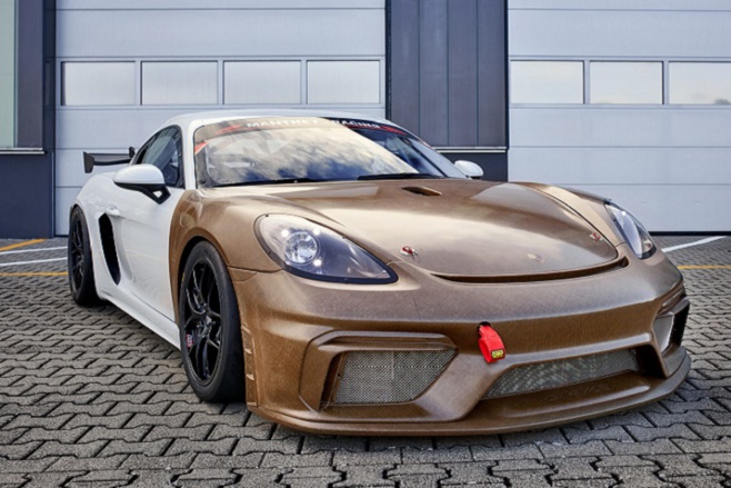 Porsche habille ses voitures de fibre de lin Porsche habille ses voitures de fibre de lin