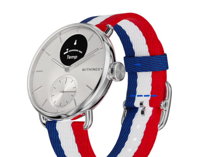 Tide Ocean Paris : le nouveau bracelet tricolore Withings en plastique recyclé Tide Ocean Paris : le nouveau bracelet tricolore Withings en plastique recyclé