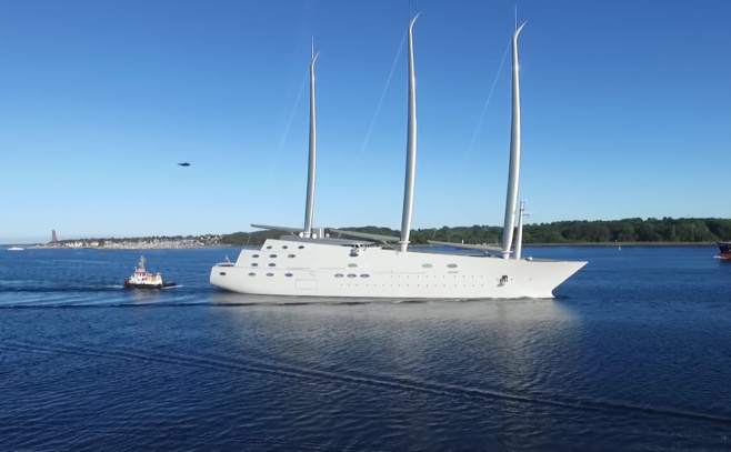 Super Sail A : le plus grand yacht à voile du monde ?