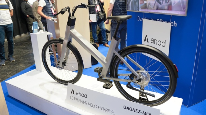 Anod présente le premier vélo électrique hybride équipé d'une batterie ultra-compacte Anod présente le premier vélo électrique hybride équipé d'une batterie ultra-compacte