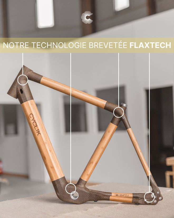 CYCLIK dévoile sa technologie de fabrication de cadres de vélos à partir de bio-composites CYCLIK dévoile sa technologie de fabrication de cadres de vélos à partir de bio-composites