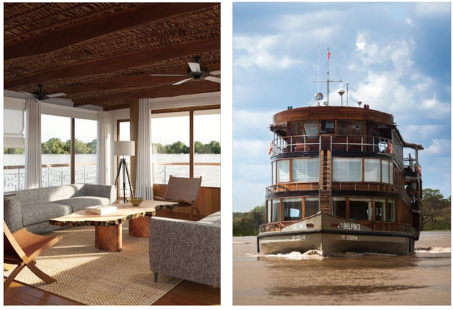 Échappée au fil de l'eau : Relais & Châteaux Delfin Amazon Cruises