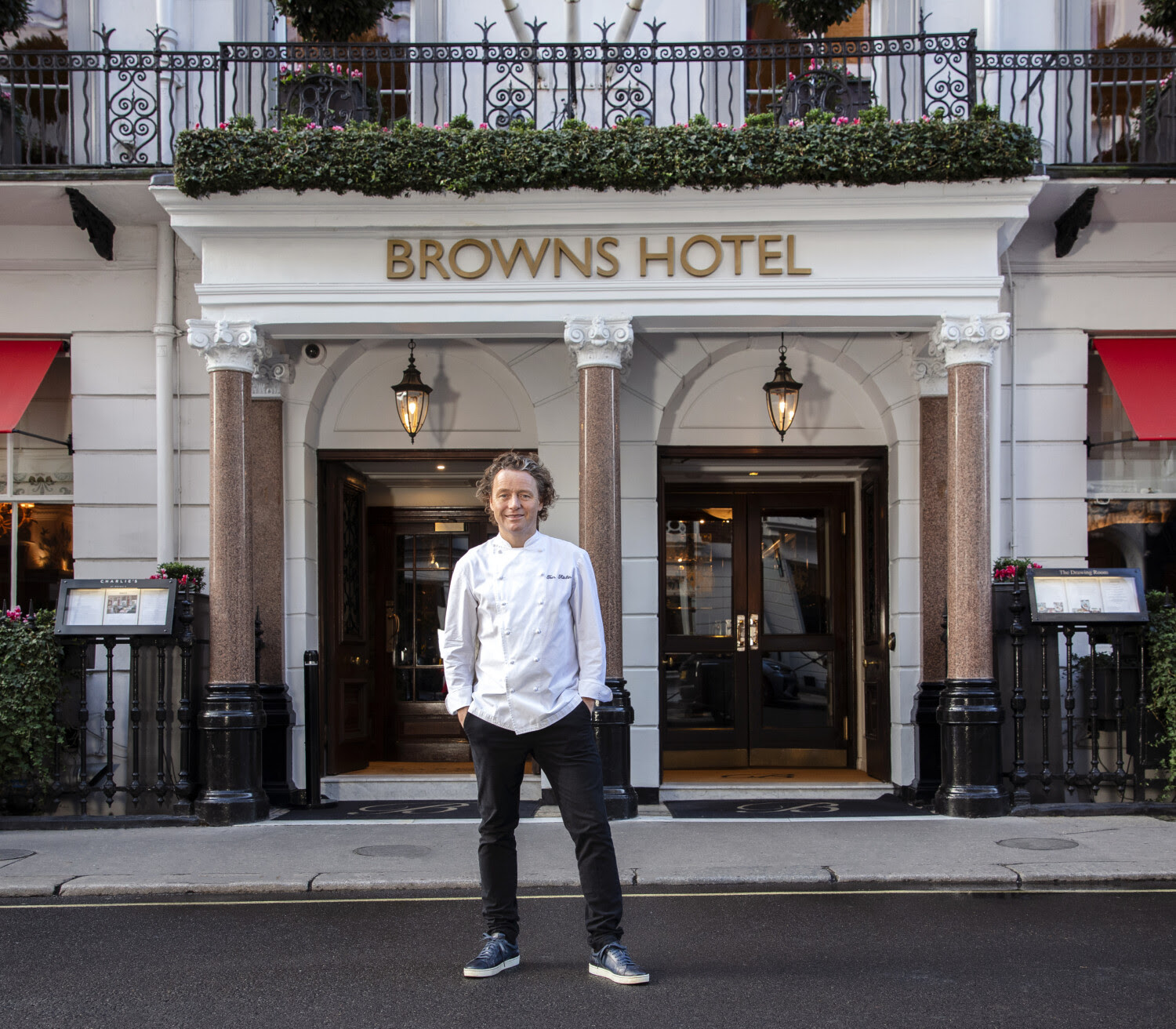 Tom Kitchin fait la démonstration de son concept « From Nature to Plate » au Brown's Hotel