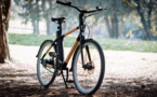 ​Möbius Bike conjuge cadre en bambou et moteur électrique
