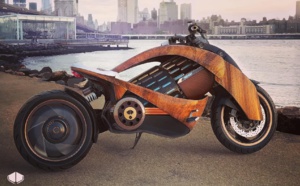 Le français Newron dévoile sa moto électrique