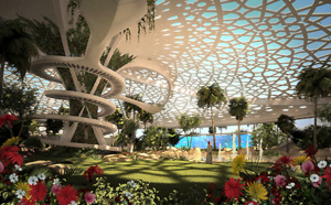 Un futur palace-oasis écologique au Qatar ?