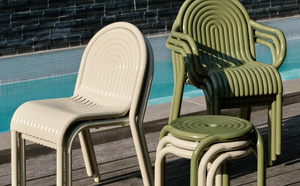 Tom Dixon présente sa première collection de mobilier outdoor baptisée "GROOVE"