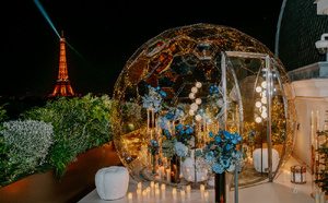 Le Peninsula Paris et Roche Bobois présentent deux refuges d'hiver sur les toits de Paris