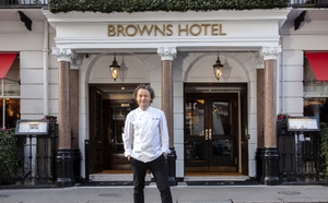 Tom Kitchin fait la démonstration de son concept « From Nature to Plate » au Brown's Hotel