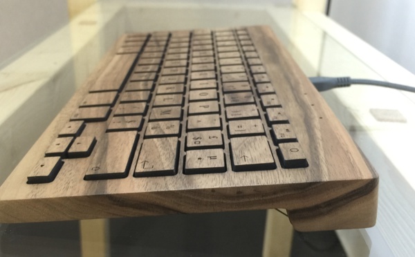 Essentiel, un nouveau clavier en bois chez Orée