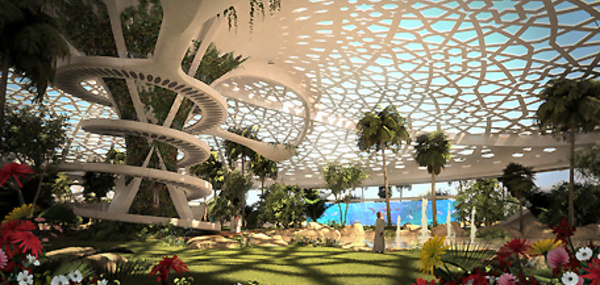 Un futur palace-oasis écologique au Qatar ?