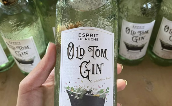 Old Tom Gin : du gin bio à base de miel, une première pour les abeilles !