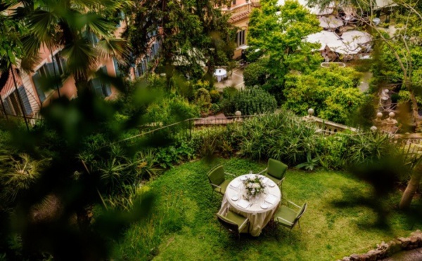 Une nouvelle expérience de restauration à la "Secret garden table" de l'Hotel de Russie à Rome