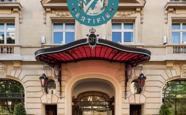 Le Royal Monceau - Raffles Paris décroche la certification Green Globe pour 1 an