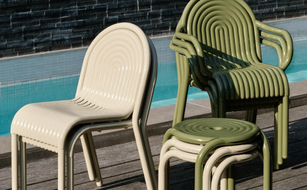 Tom Dixon présente sa première collection de mobilier outdoor baptisée "GROOVE"