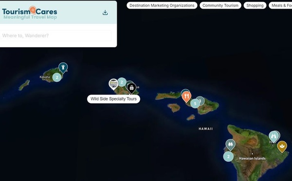 Tourism Cares : une carte pour trouver des circuits plus éco-responsables à Hawaii