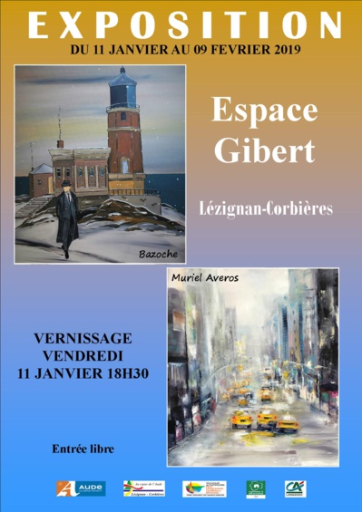 Exposition de peintures du 11 janvier au 09 février 2019 Exposition de peintures du 11 janvier au 09 février 2019