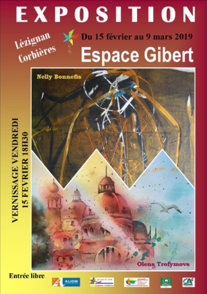 Exposition de peintures du 15 février au 09 mars 2019 Exposition de peintures du 15 février au 09 mars 2019