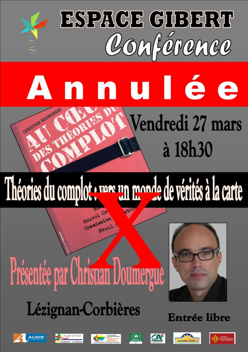 ANNULE ! Conférence histoire civilisation vendredi 27 mars 2020 ANNULE ! Conférence histoire civilisation vendredi 27 mars 2020