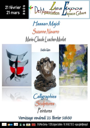 Exposition du 21 février au 21 mars 2025 Exposition du 21 février au 21 mars 2025